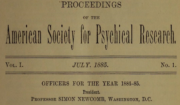 Inside the Fall of the American Society for Psychical Research
